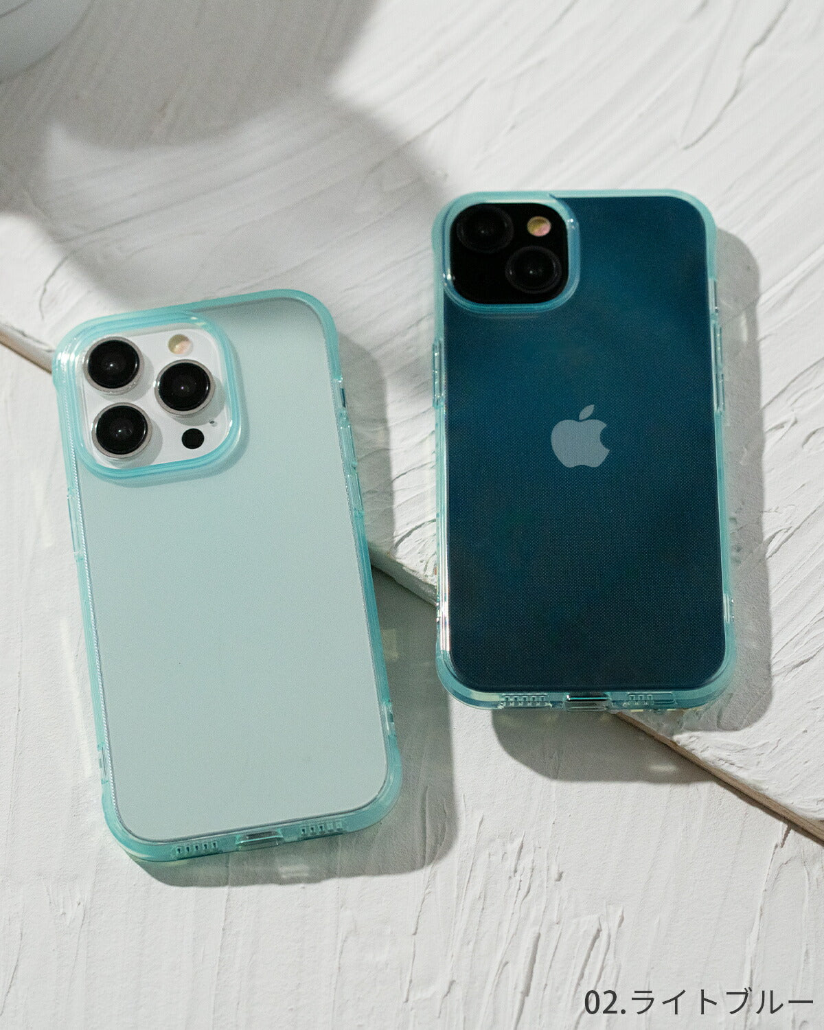 iPhone クリアカラーケース - 9
