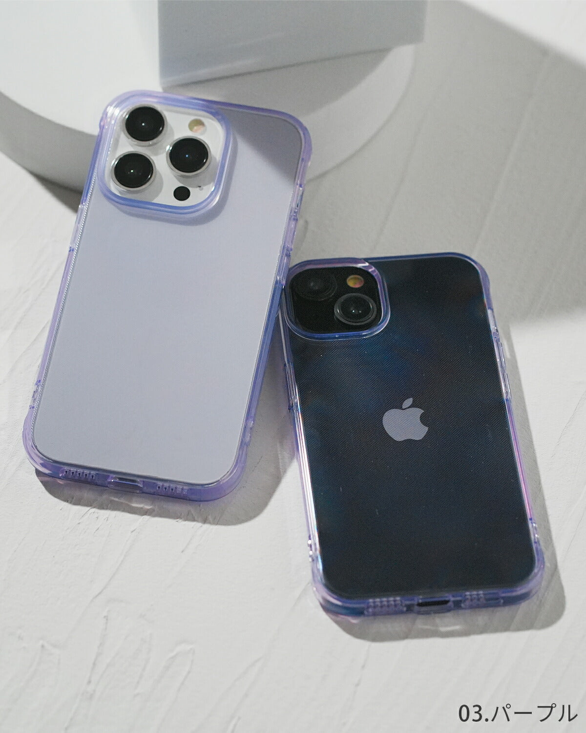 iPhone クリアカラーケース - 10