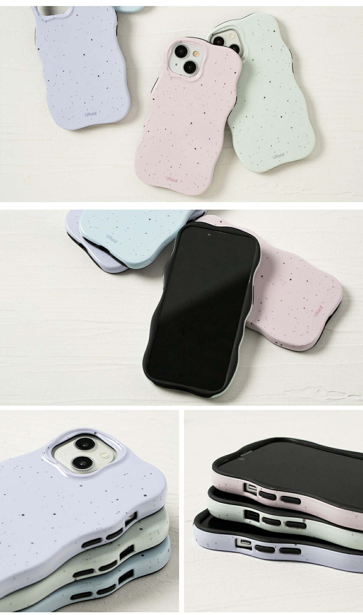 iPhone サンド風うねうねケース - 9
