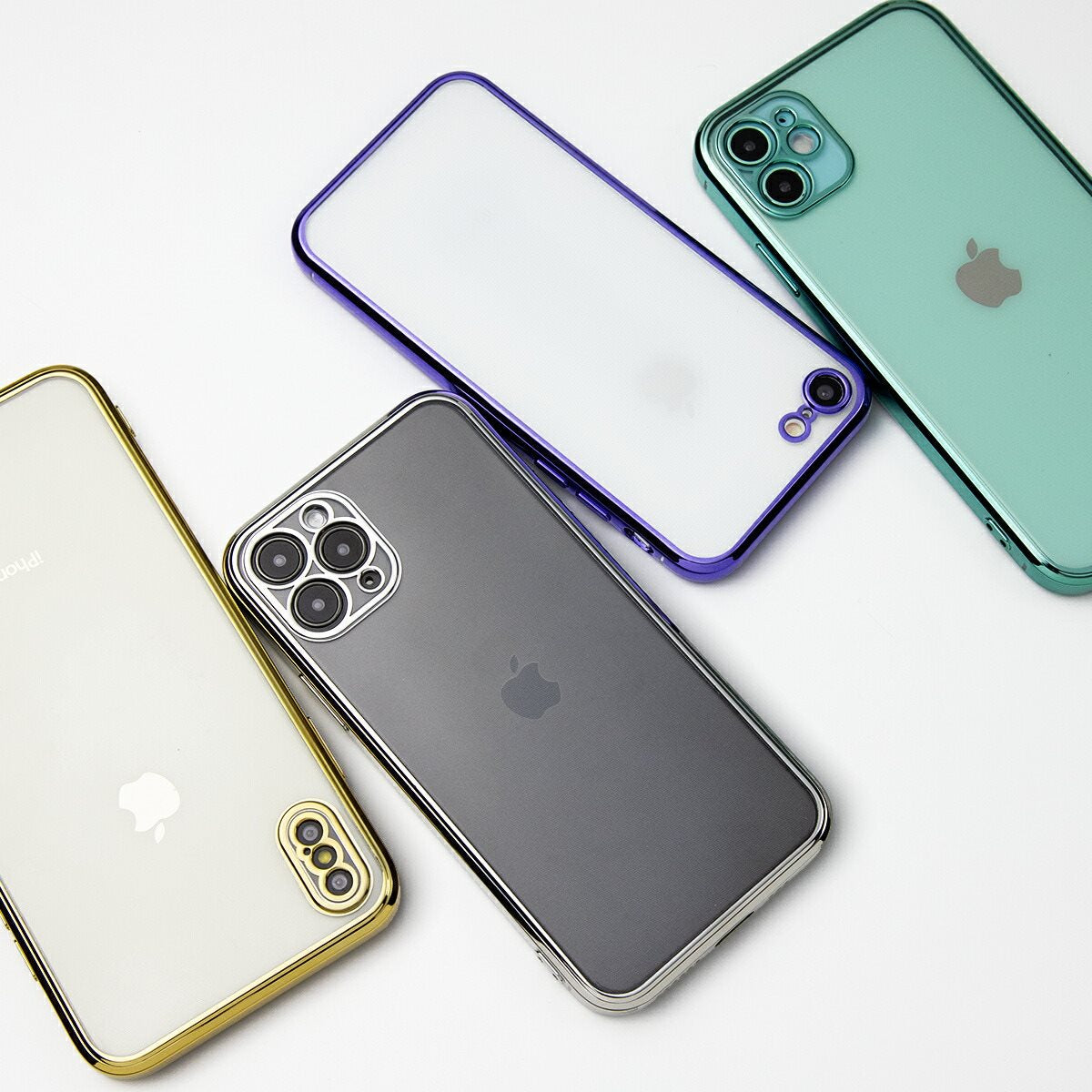 iPhone用メタルフレームTPUケース - 2