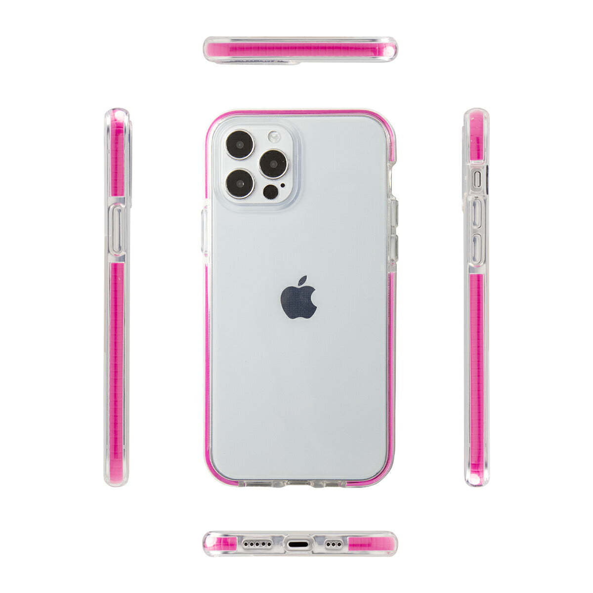iPhone12シリーズ 耐衝撃TPUクリアケース - 8