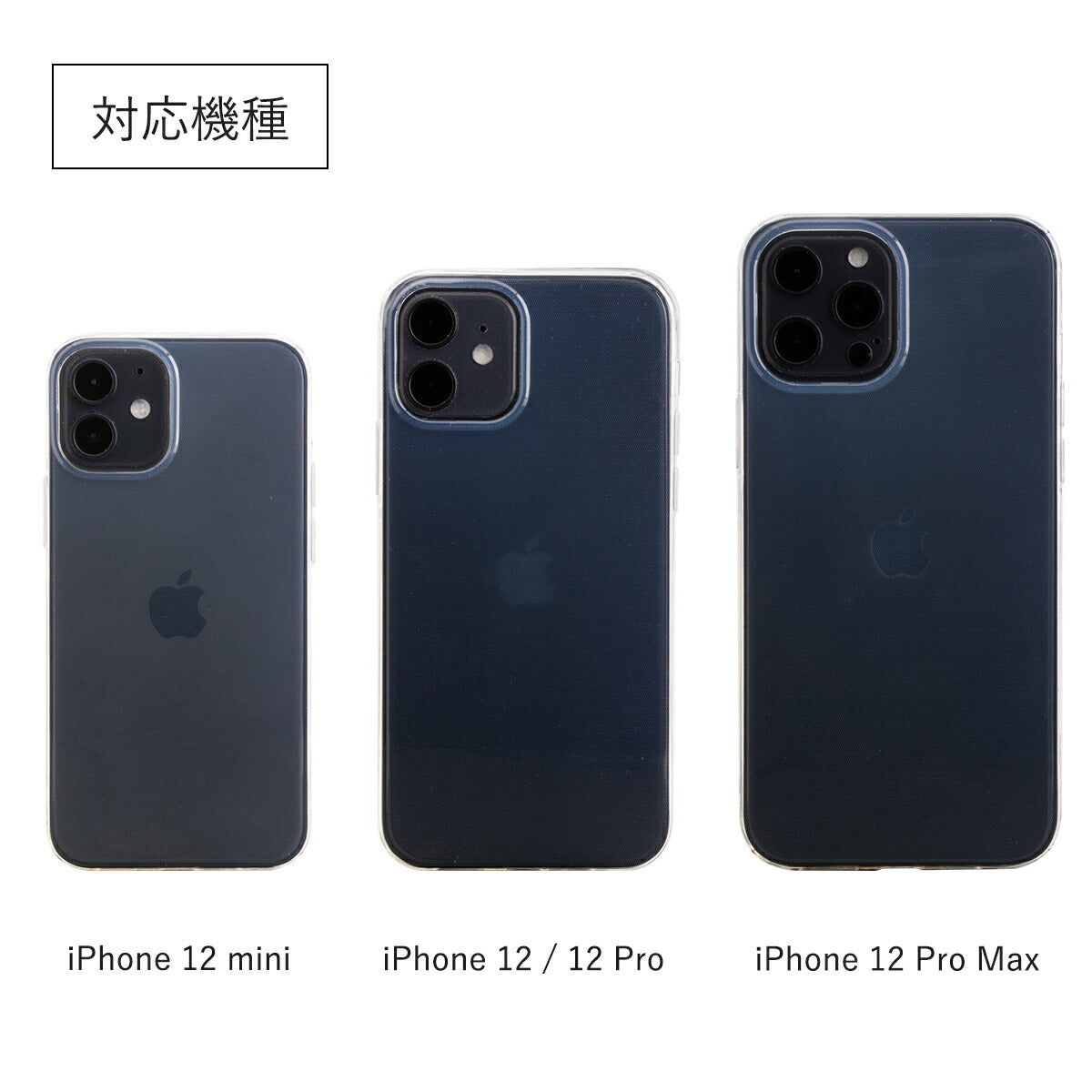 iPhone 12シリーズ TPUクリアケース - 6