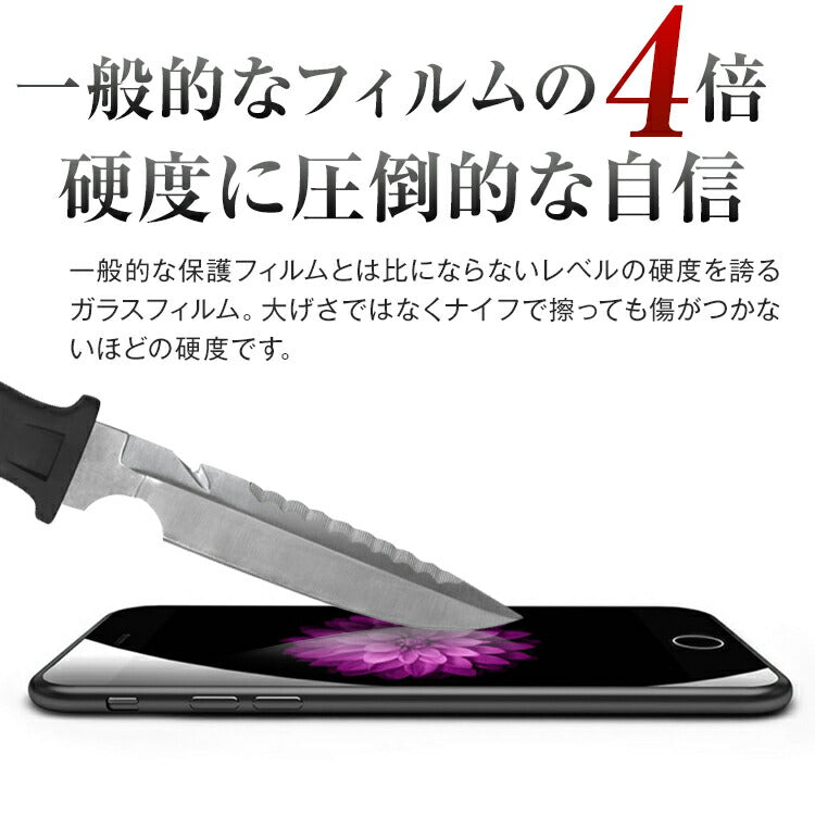 iPhoneSE/8/7 強化ガラス保護フィルム - 3