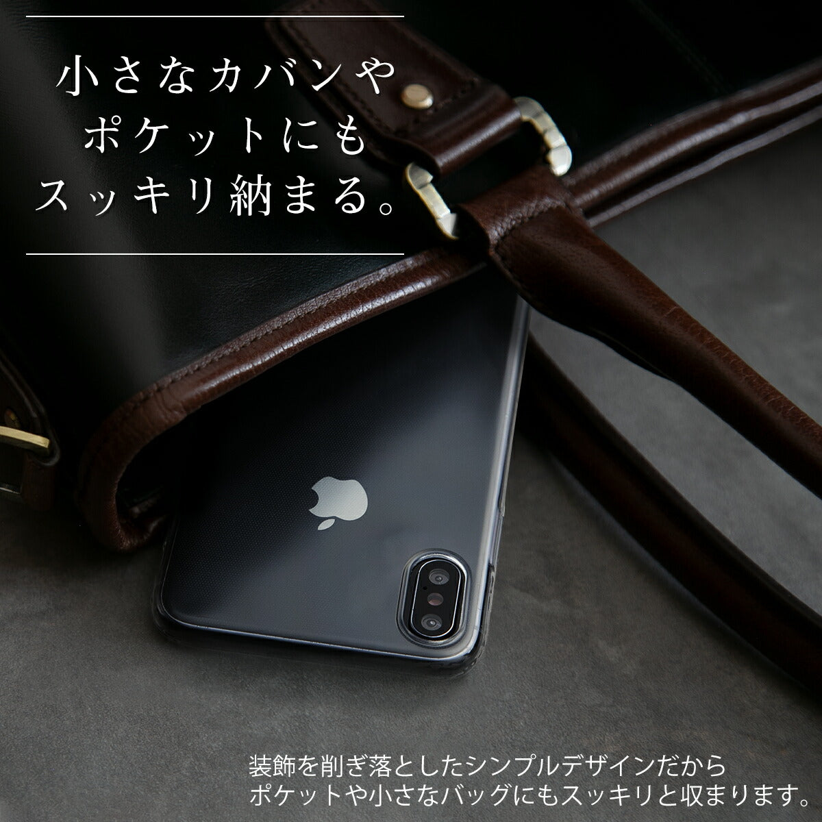 iPhone Xs Max TPU クリアケース - 2