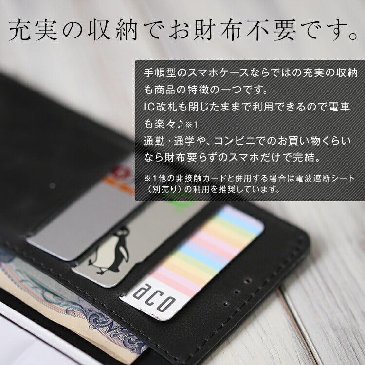 MONO MO-01J アンティークレザー手帳型ケース - 2
