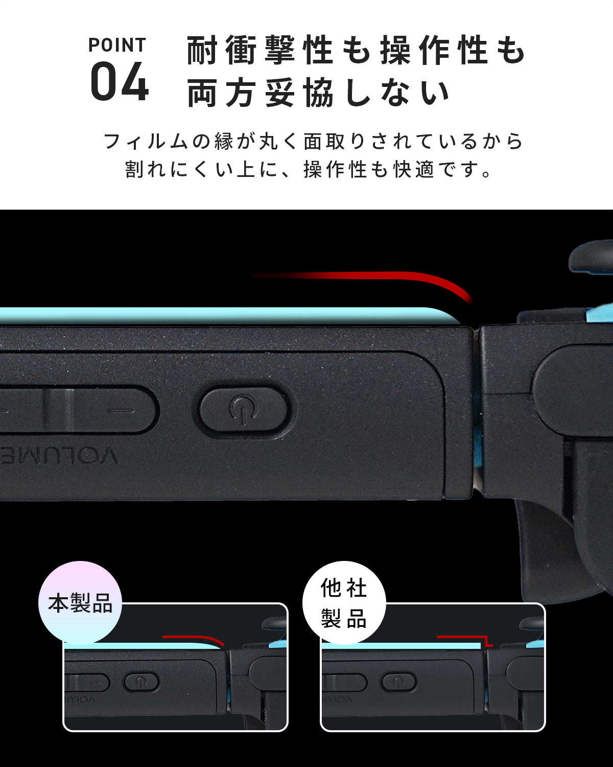 Nintendo Switch2 強化ガラス保護フィルム 9H - 7