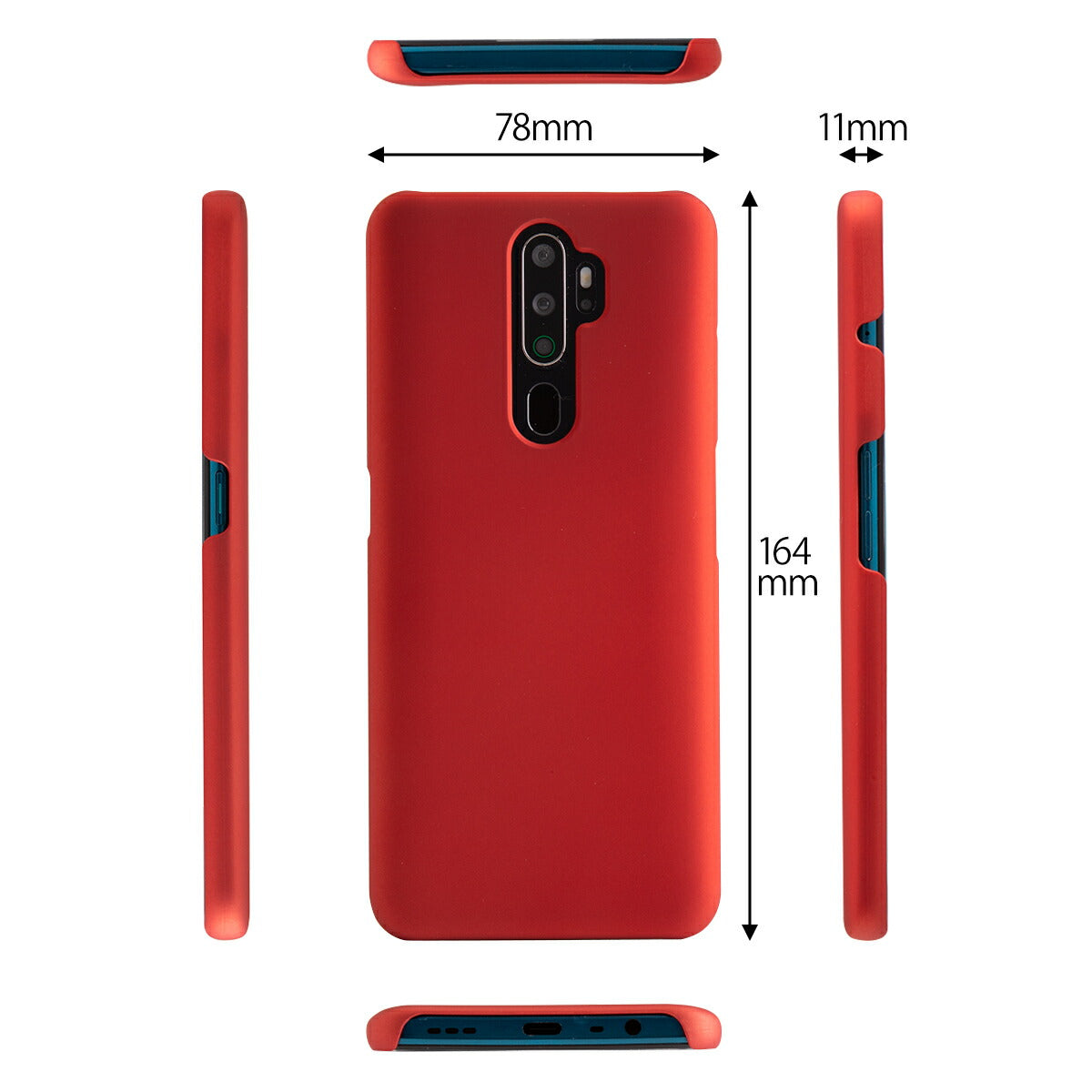 OPPO A5 2020 ハードケース カラフルカバー - 8