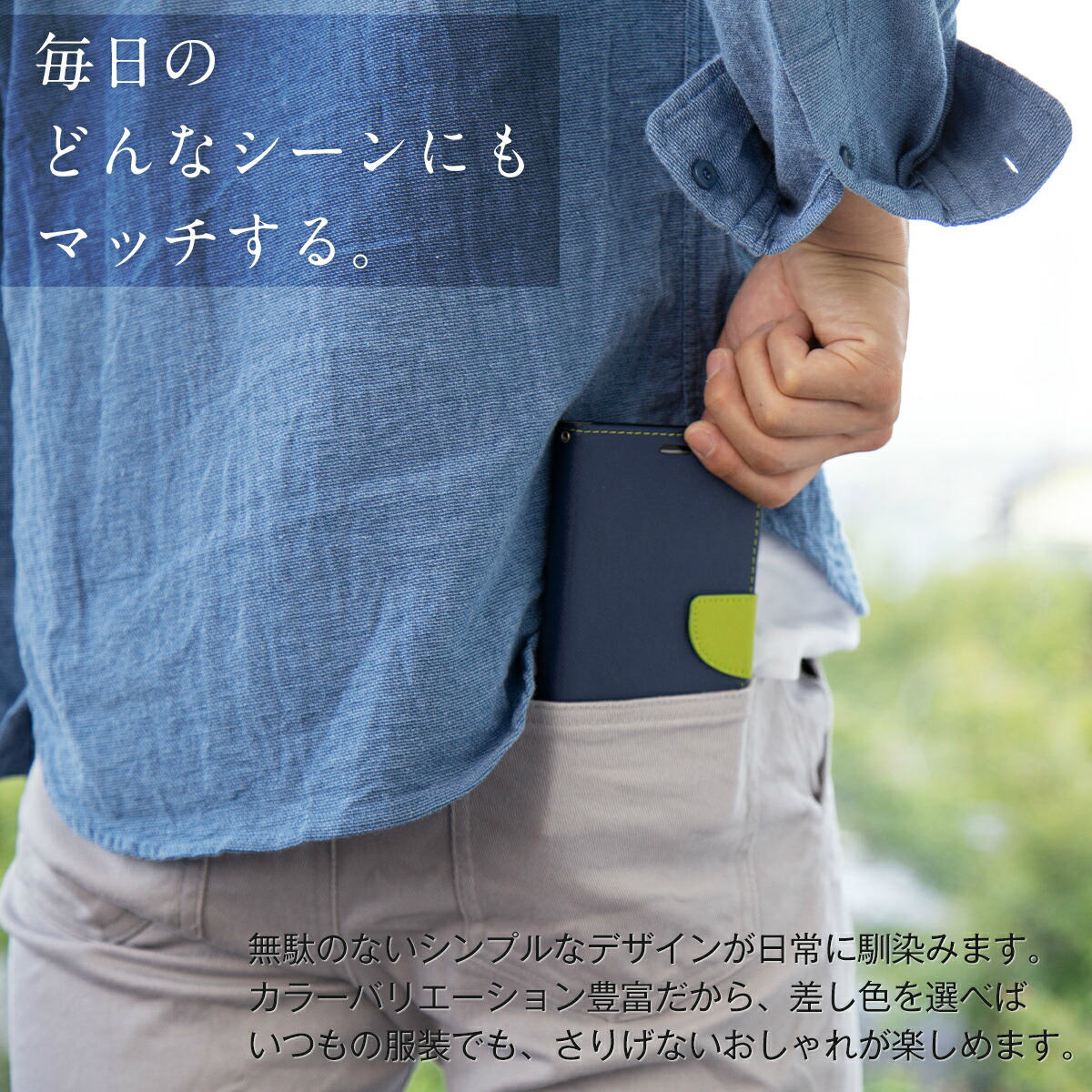 OPPO A5 2020 手帳型ケース レザー カード収納 スタンド機能 - 3