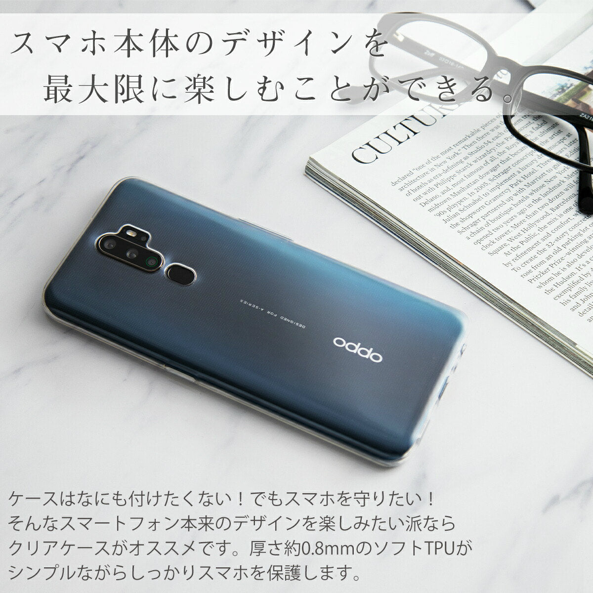 OPPO A5 2020 TPU クリアケース - 3