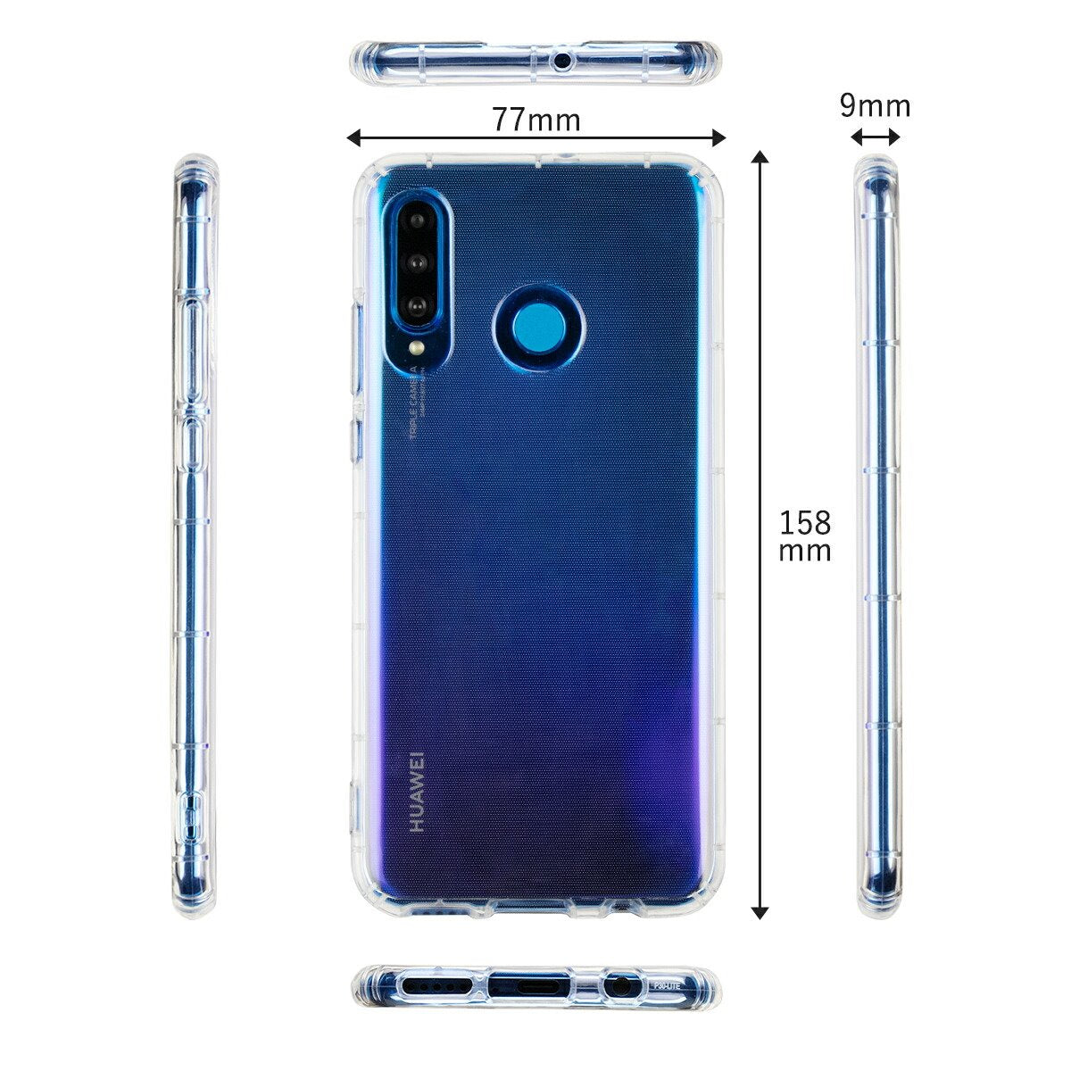 HUAWEI P30 lite TPUクリアスマホケース - 5
