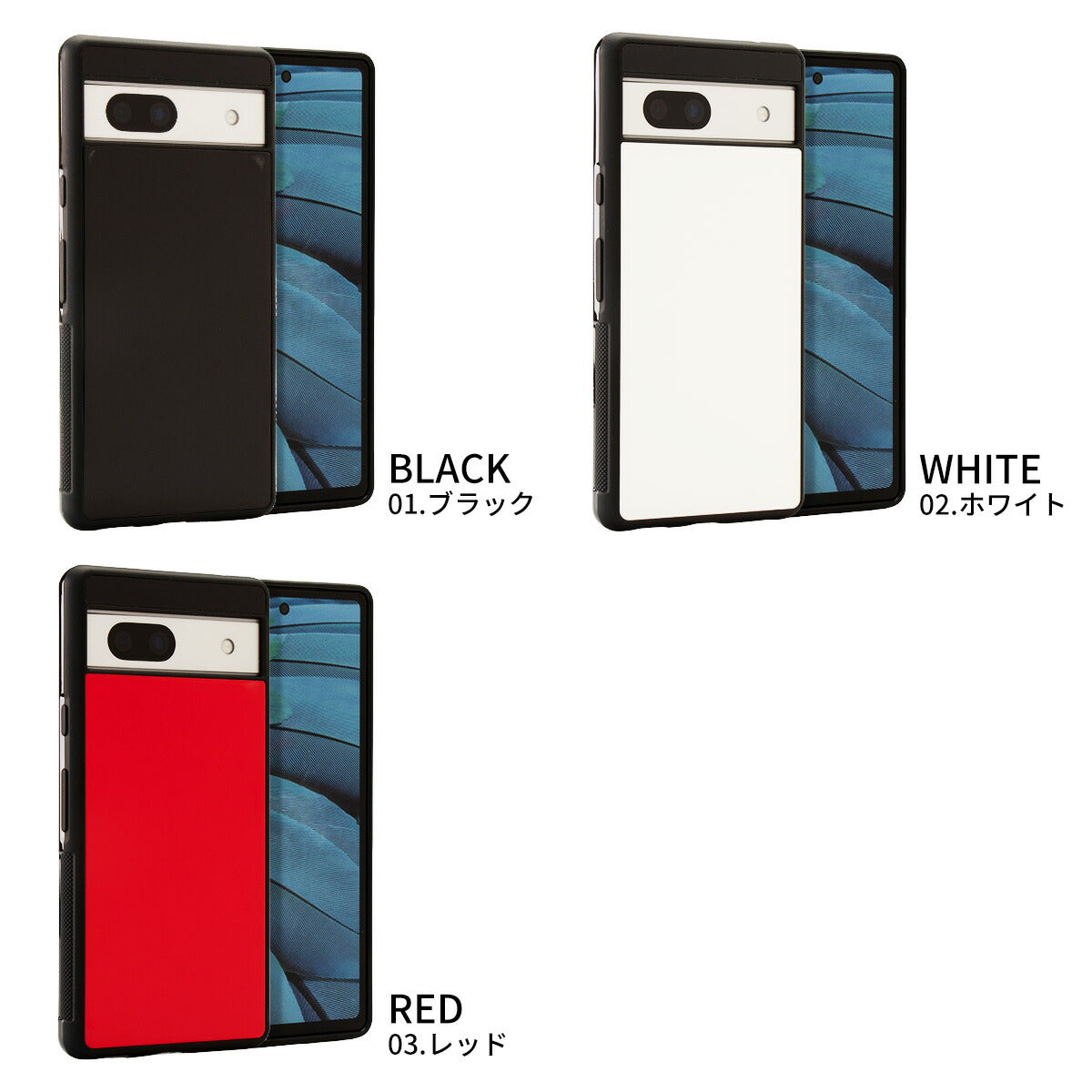 Google Pixel 8a 背面ガラスケース 硬度9H 耐衝撃 - 5