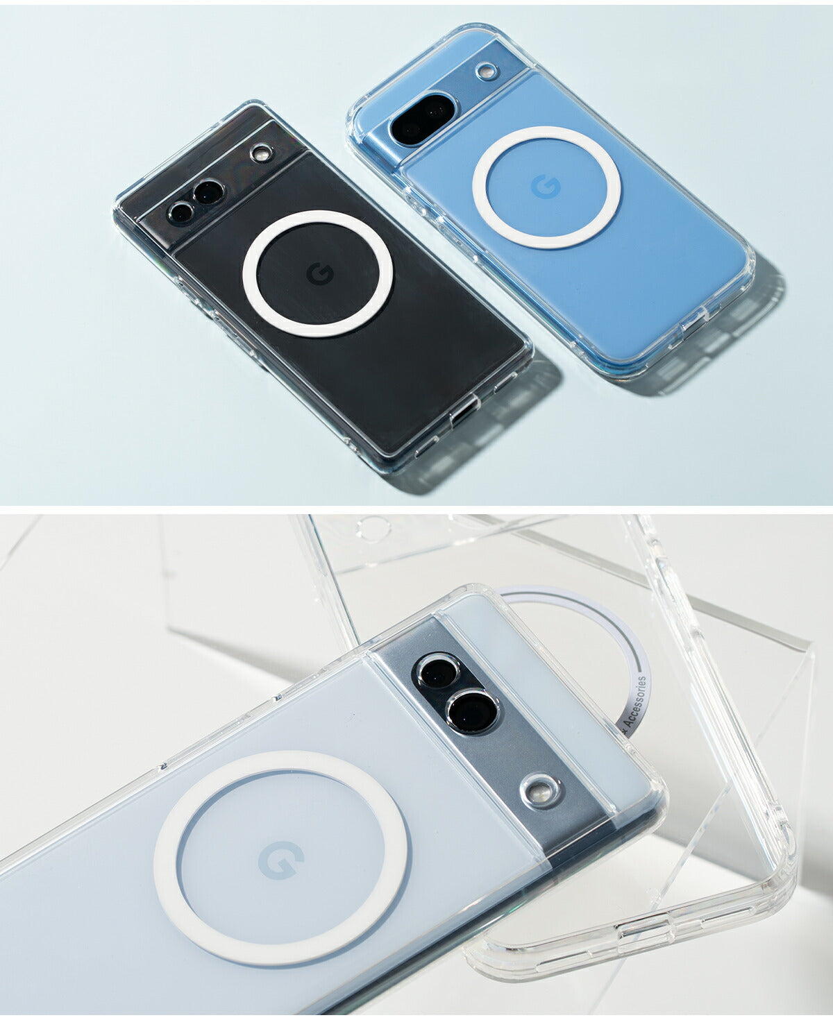 Google Pixel MagSafe対応 クリアケース - 9