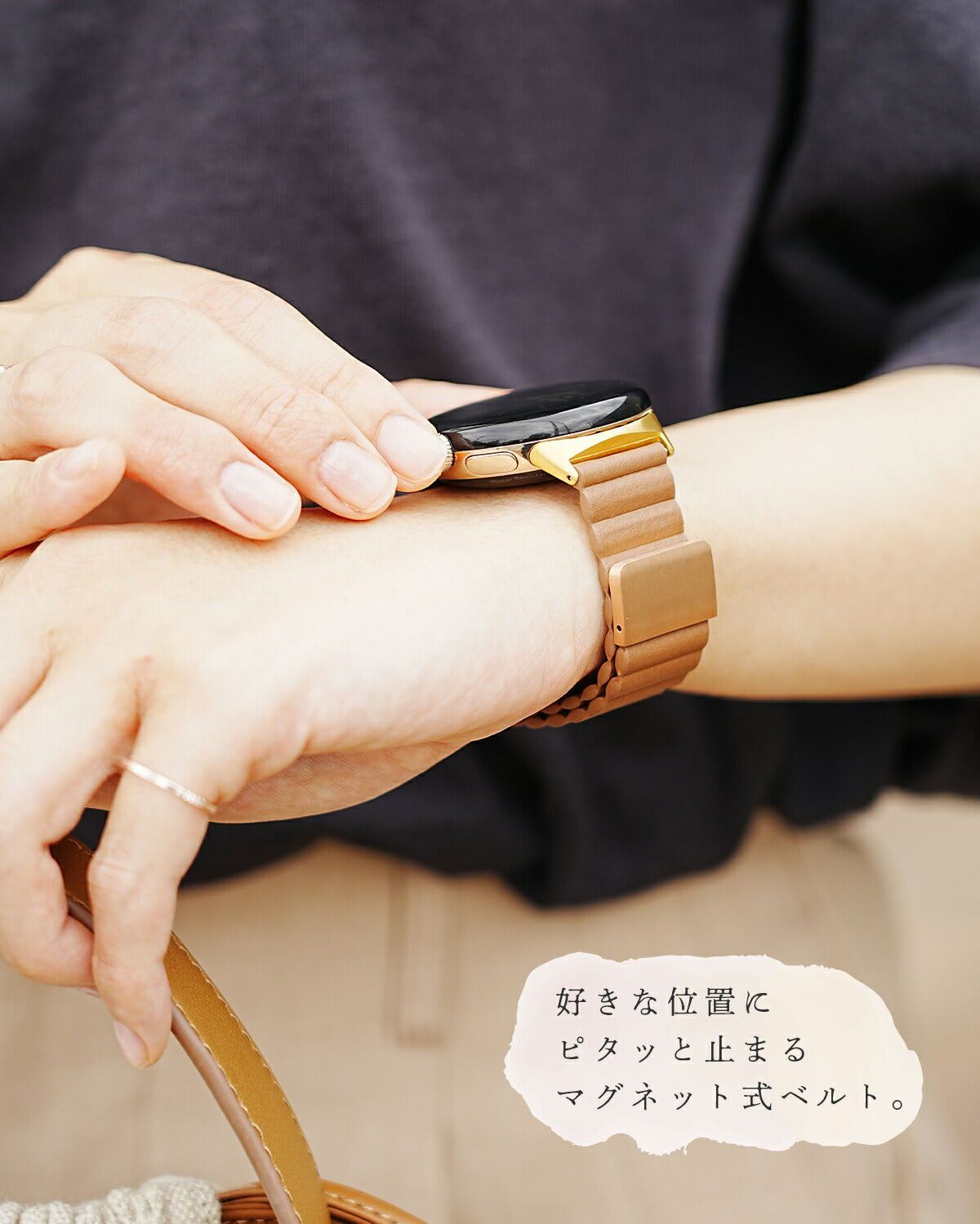 Pixel Watch 3 レザー交換バンド - 6