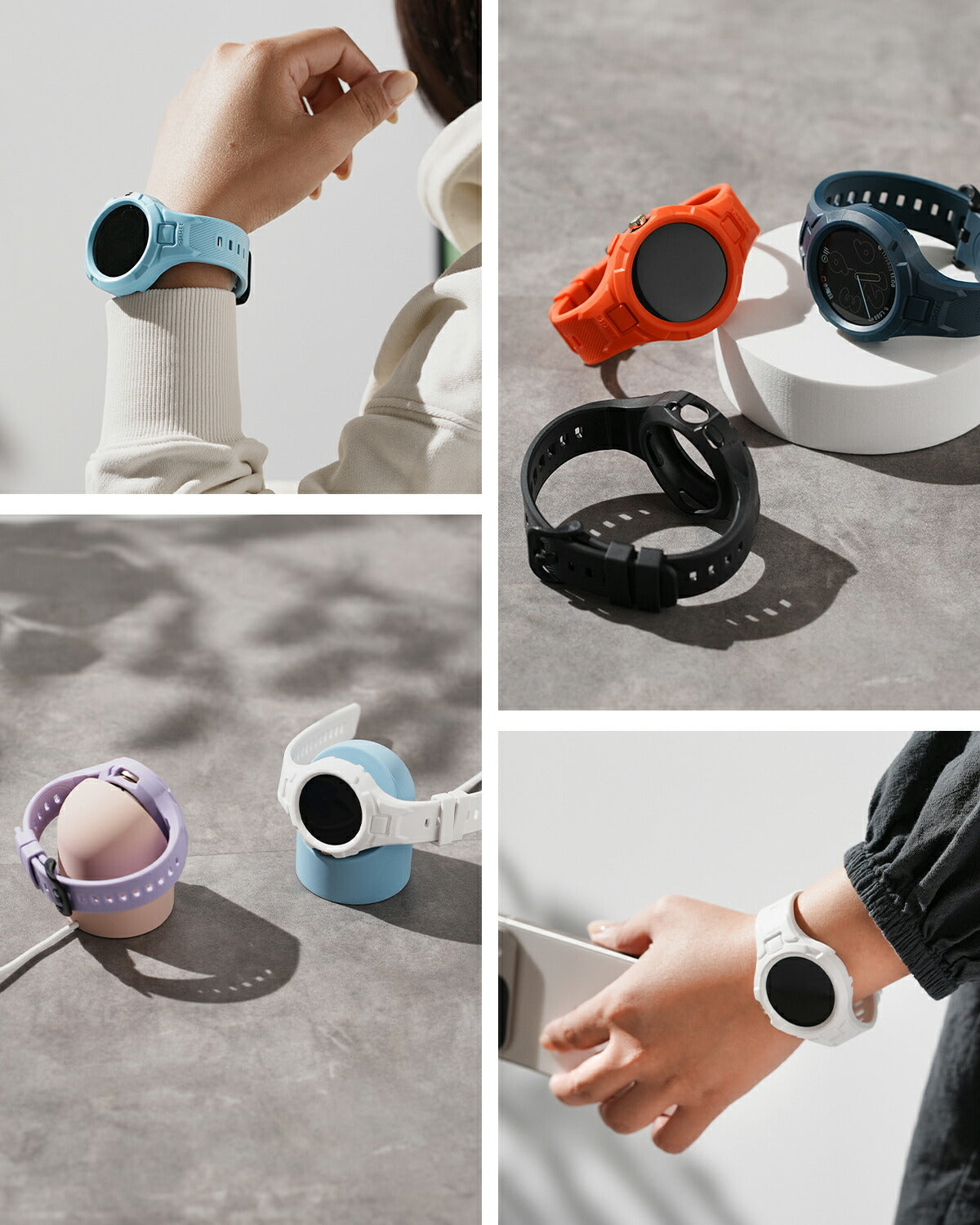 Google Pixel Watch 耐衝撃一体型バンド - 8