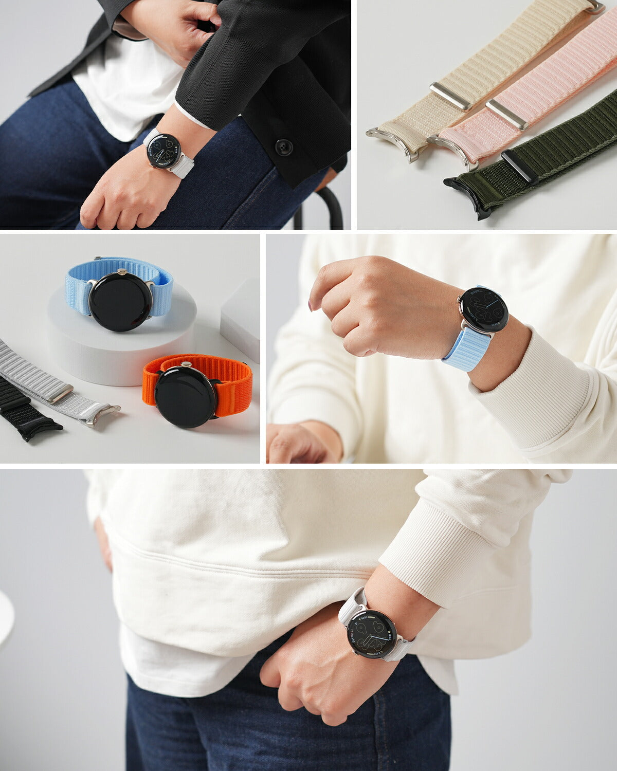 Google Pixel Watch 交換バンド 41mm/45mm - 10