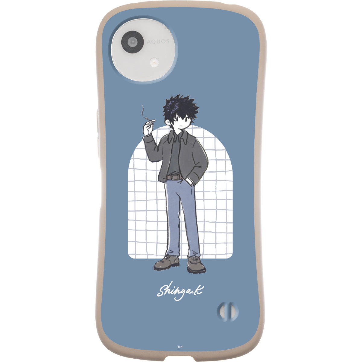 AQUOS wish4 ベージュ 狡噛慎也
