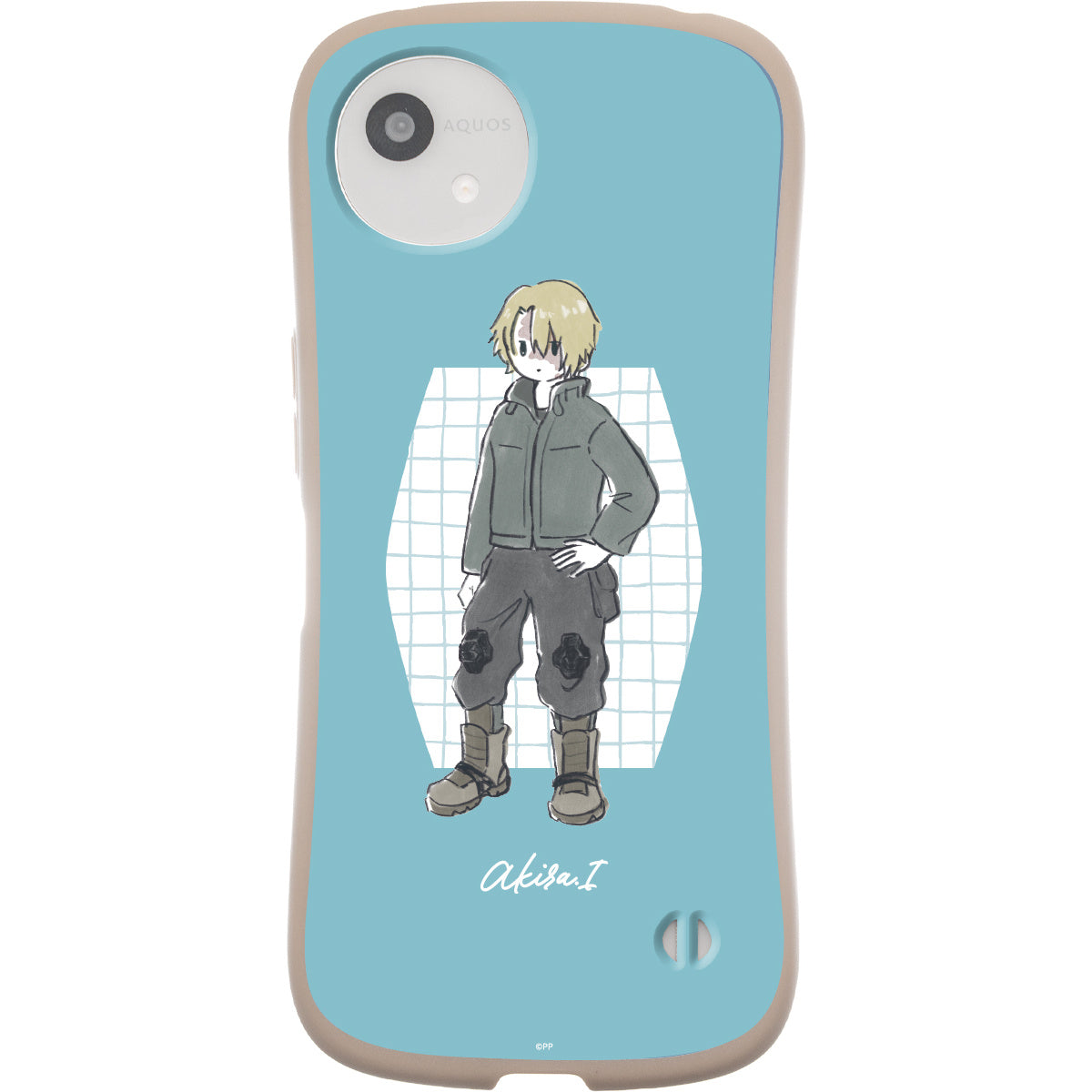 AQUOS wish4 ベージュ 煇・ワシリー・イグナトフ
