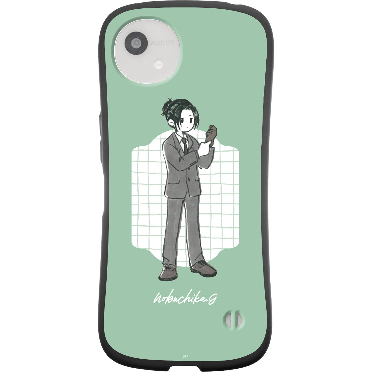 AQUOS wish4 ブラック 宜野座伸元