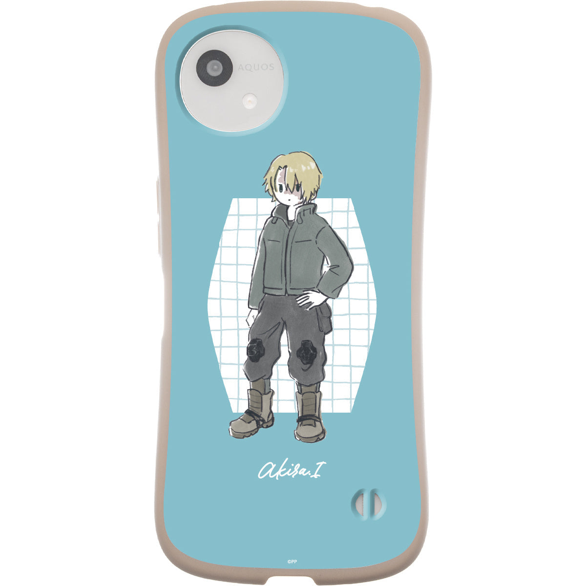 AQUOS wish5 ベージュ 煇・ワシリー・イグナトフ