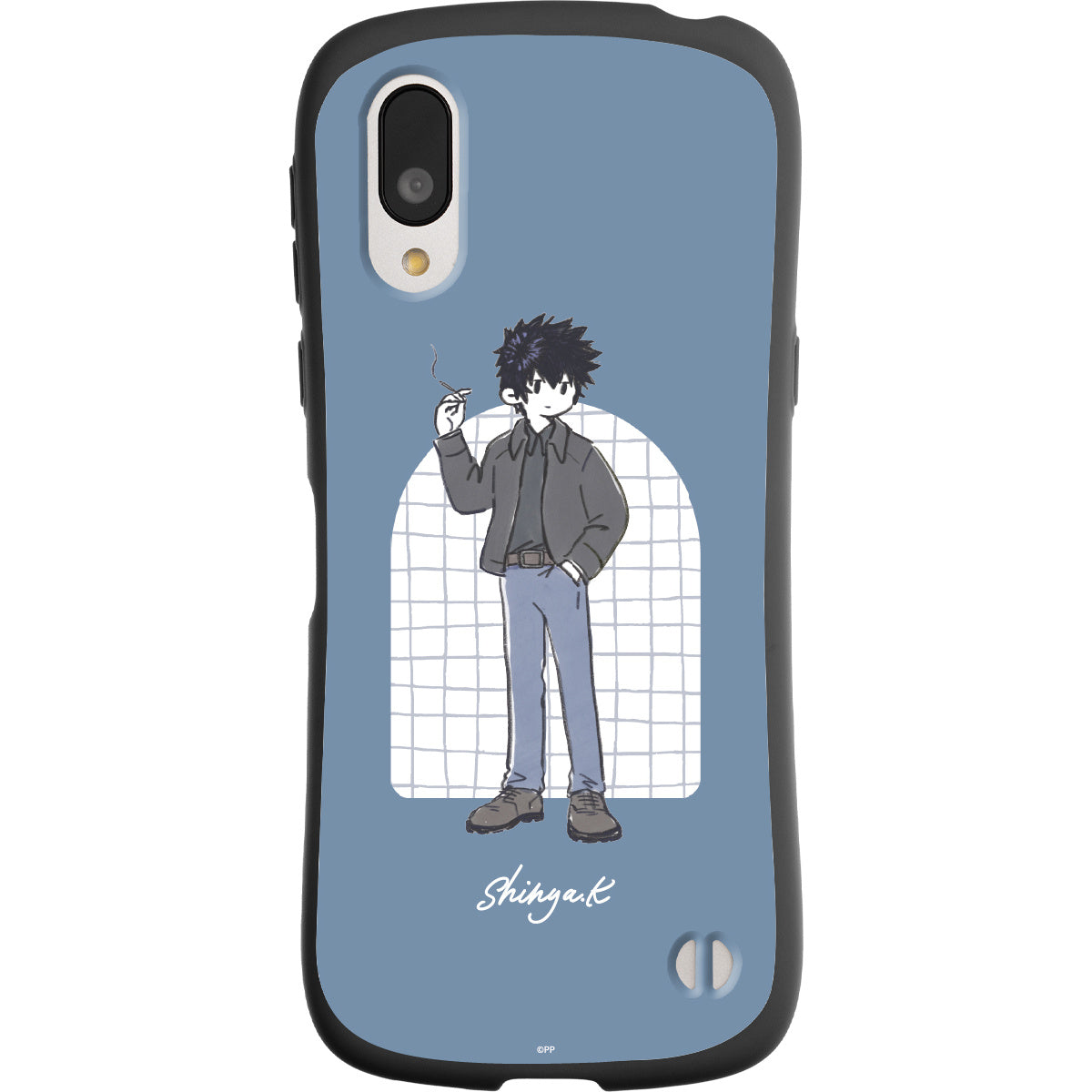 BASIO active/シンプルスマホ6 ブラック 狡噛慎也