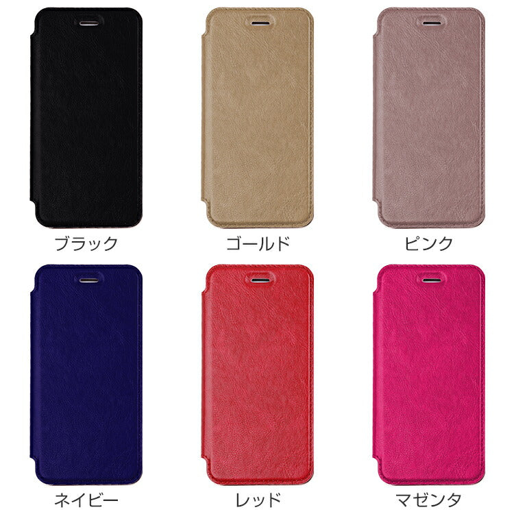 iPhone SE/8/7/6シリーズ リング付き超薄手帳型ケース - 6