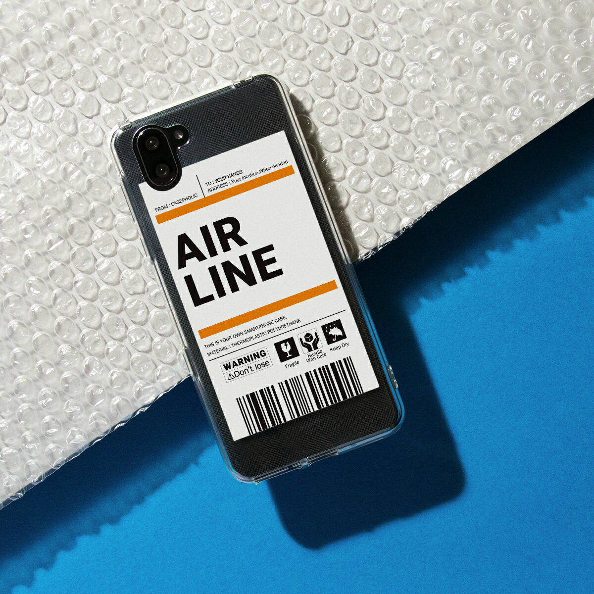 AQUOS スマホケース クリア おしゃれ 推し活 - 2