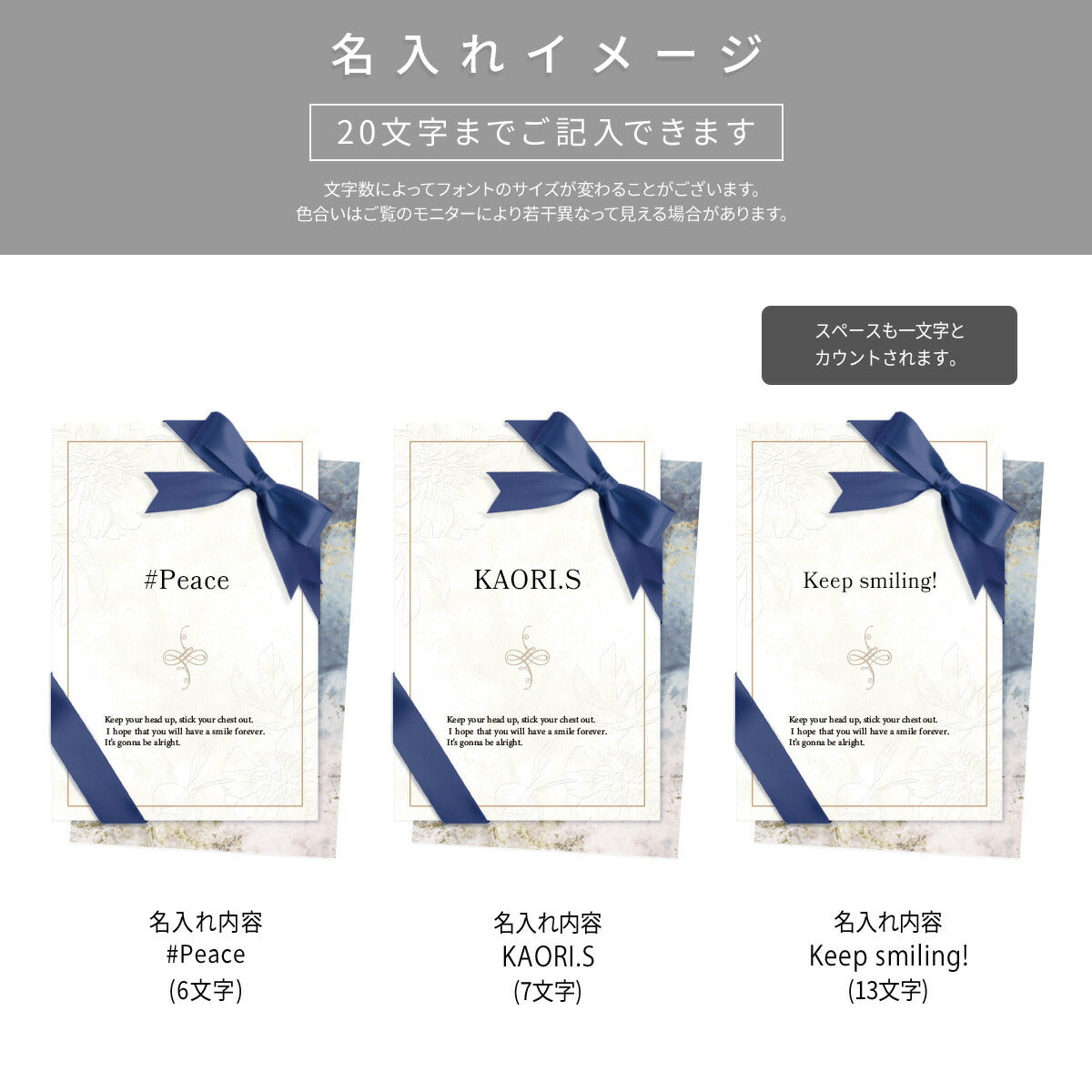 Galaxy リボンデザイン グリーティングカード風 カスタムケース - 11