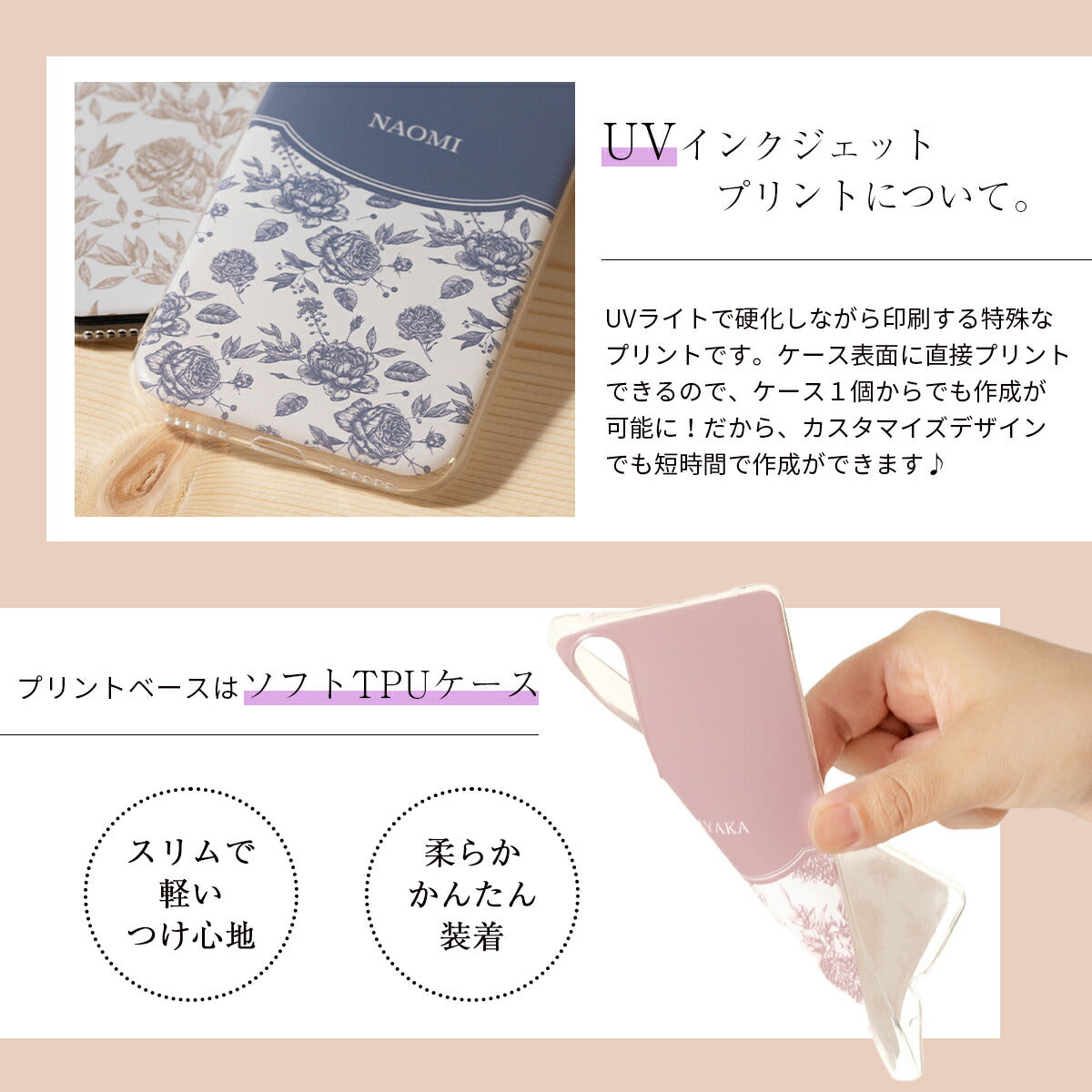 Xiaomi クラシックフラワー ソフトケース - 7