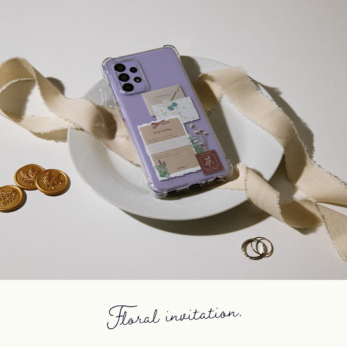 Xiaomi Floral Invitation Custom Clear Case - 6