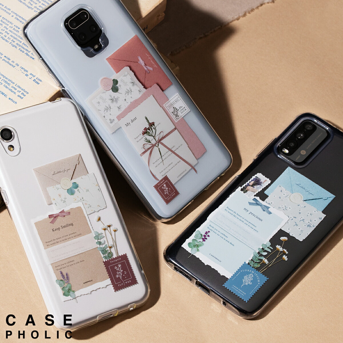 Xiaomi Floral Invitation Custom Clear Case