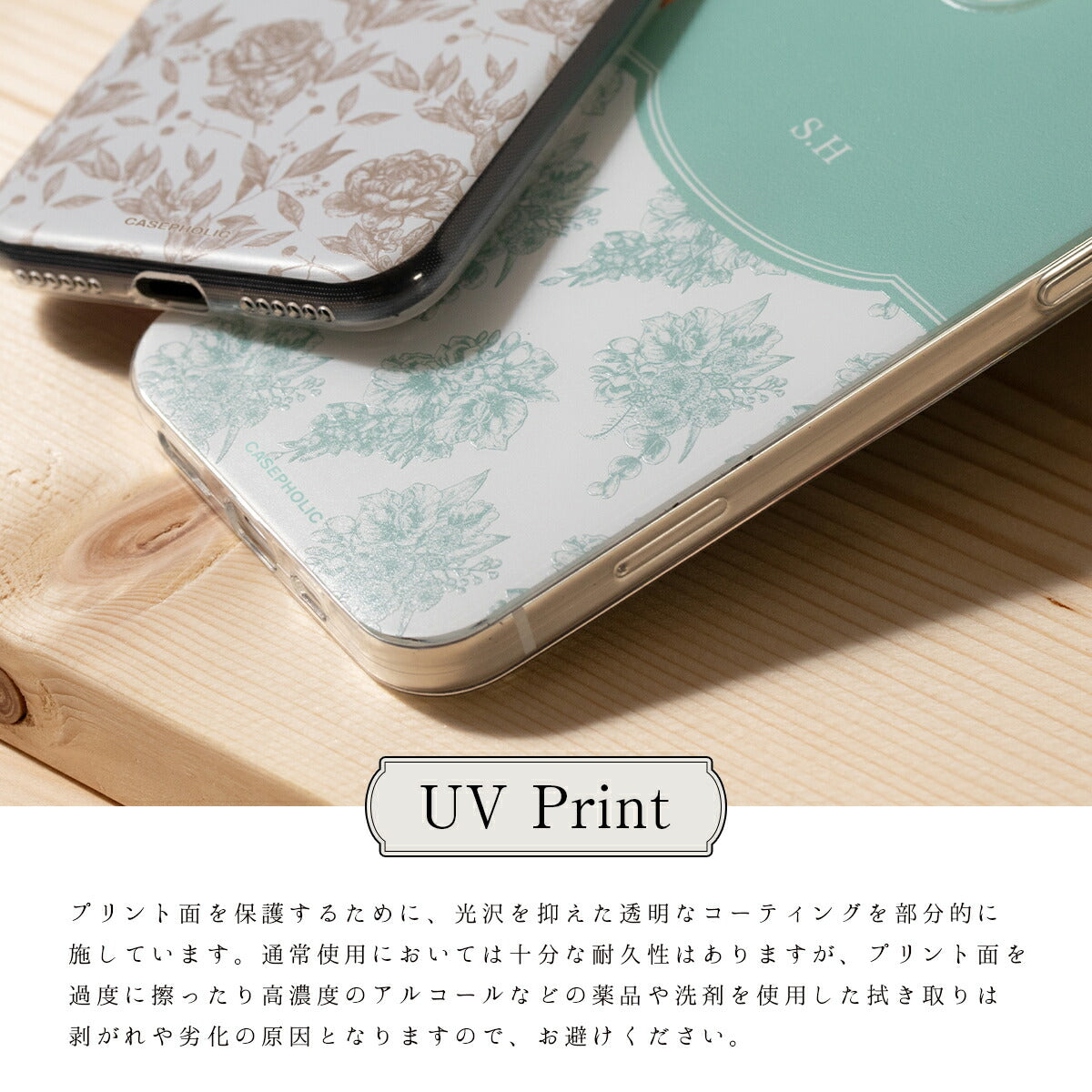 OPPO クラシックフラワー ソフトケース - 6
