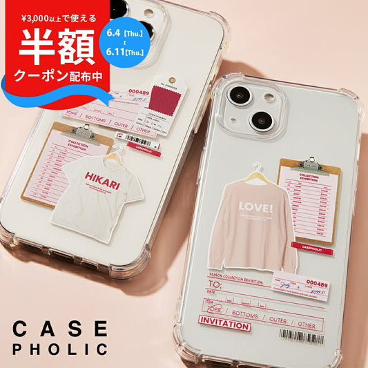 OPPO 各機種用クリアコラージュソフトケース