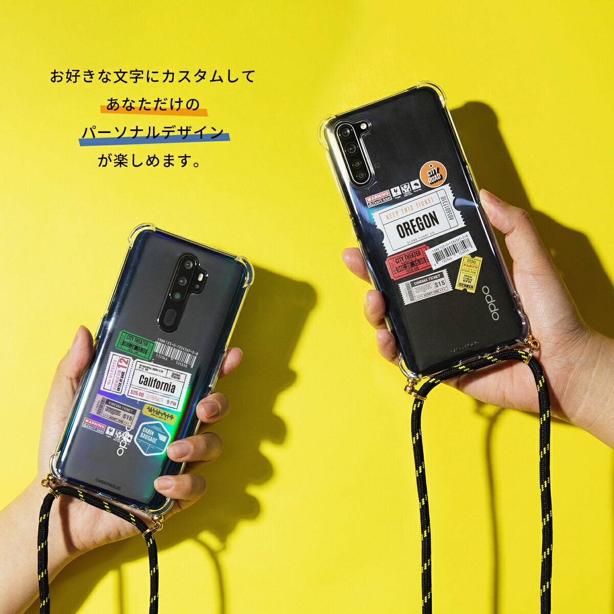 OPPO クロスボディケース ショルダータイプ - 2