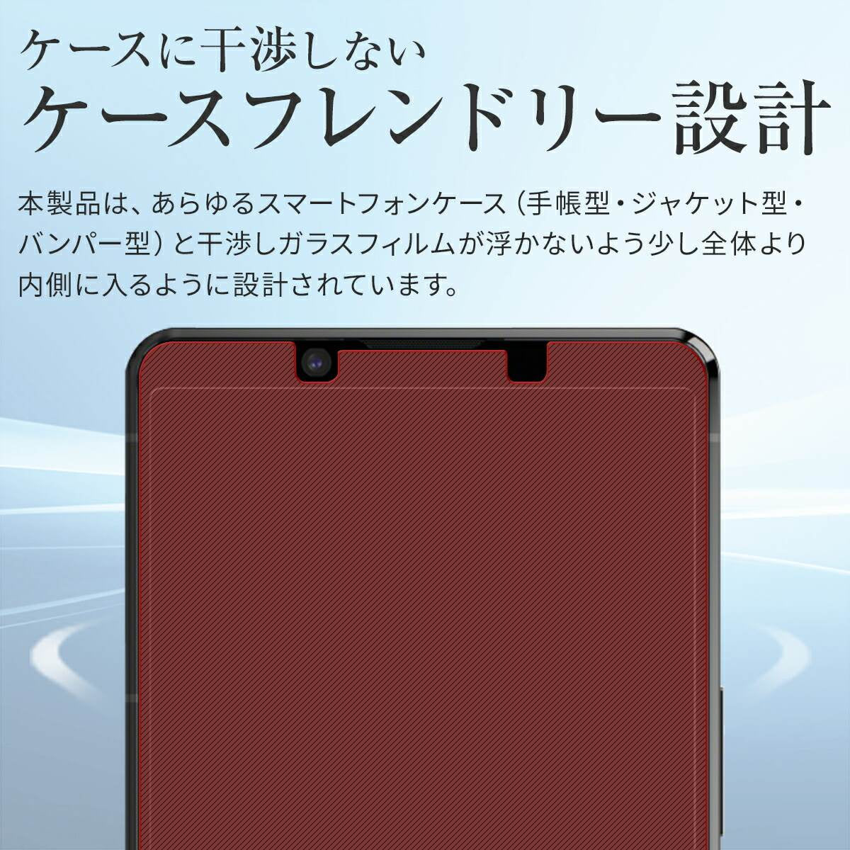 Xperia 1 II SO-51A SOG01 強化ガラス保護フィルム 9H - 5
