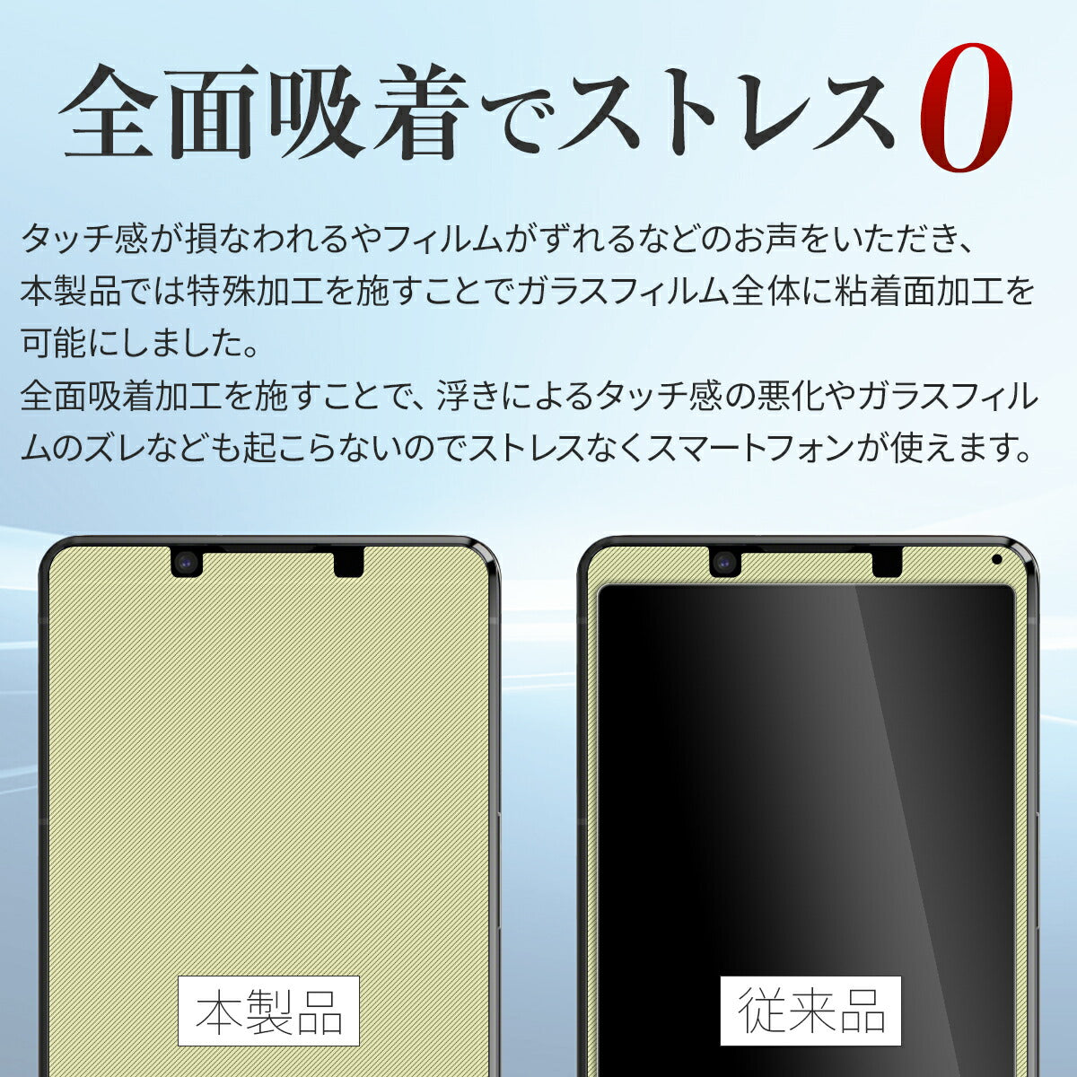 Xperia 1 III SO-51B SOG03 強化ガラス保護フィルム - 3