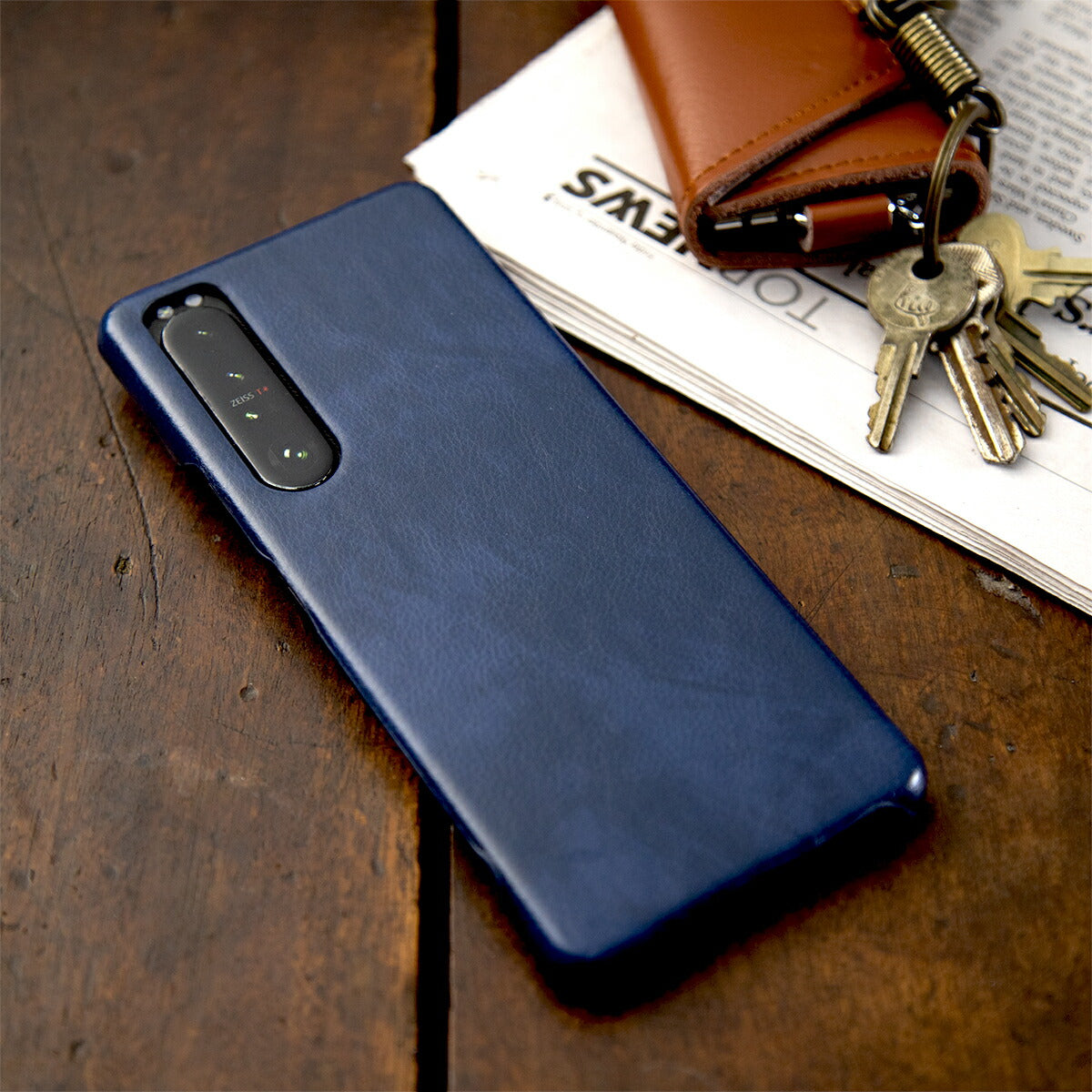 Xperia 1 III SO-51B SOG03 レザーハードケース - 2