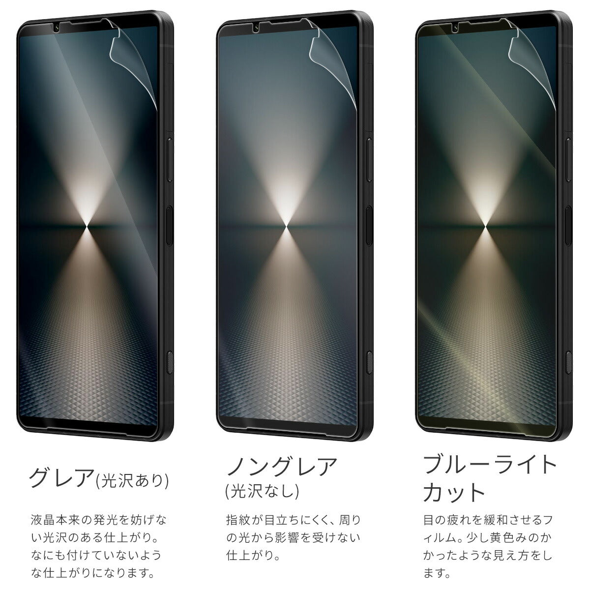 Xperia 1 VI 液晶保護フィルム 2枚セット - 6