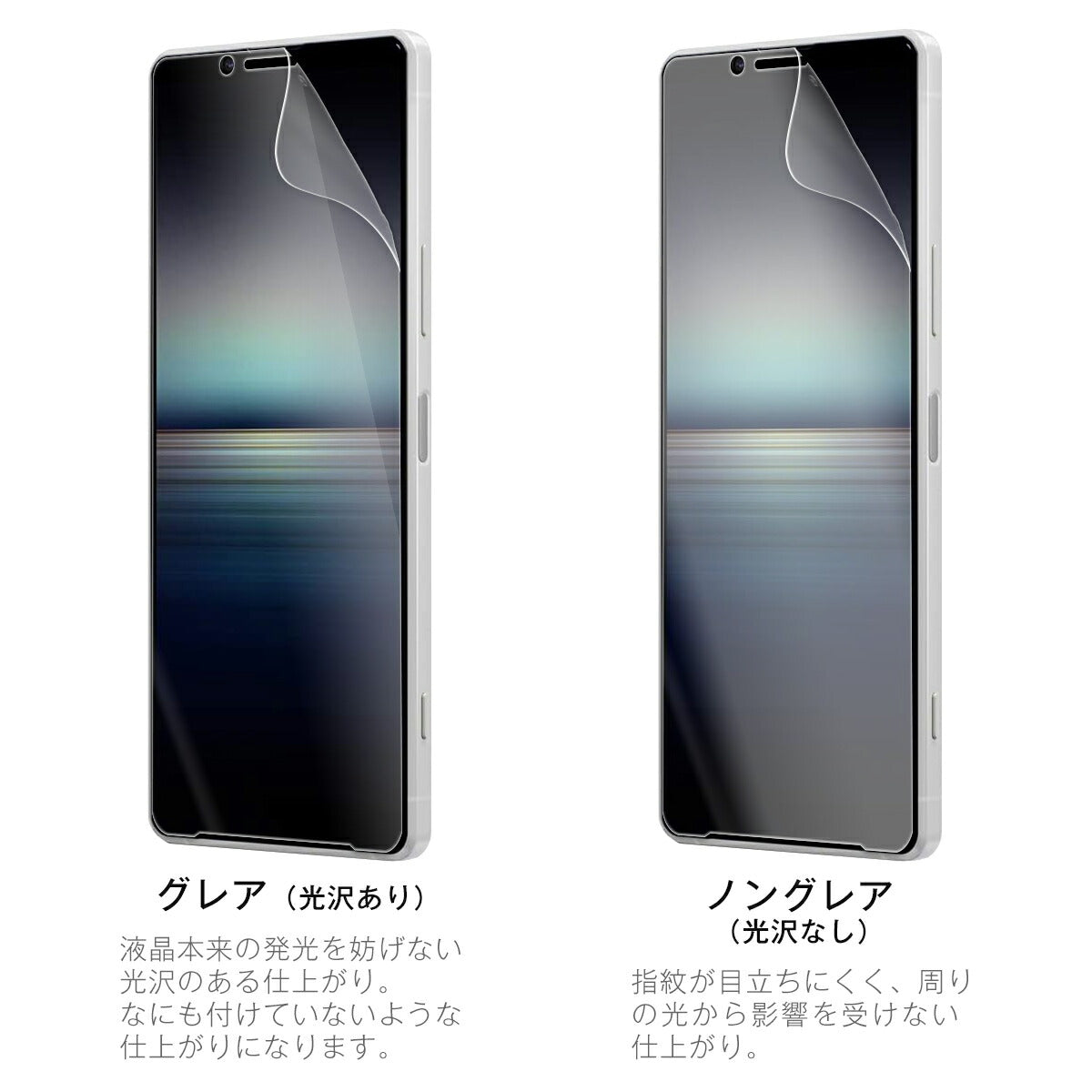 Xperia 10 II SO-41A SOV43 A001SO TPU液晶保護フィルム - 6