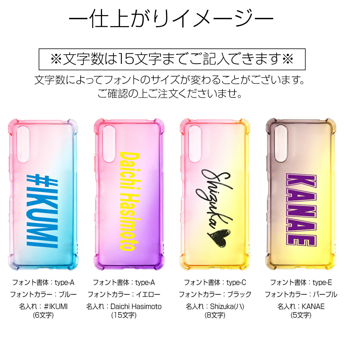 Xperia 10 III ケース グラデーション ソフト TPU クリア - 12