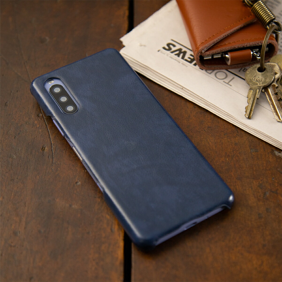 Xperia 10 III レザーハードケース - 2