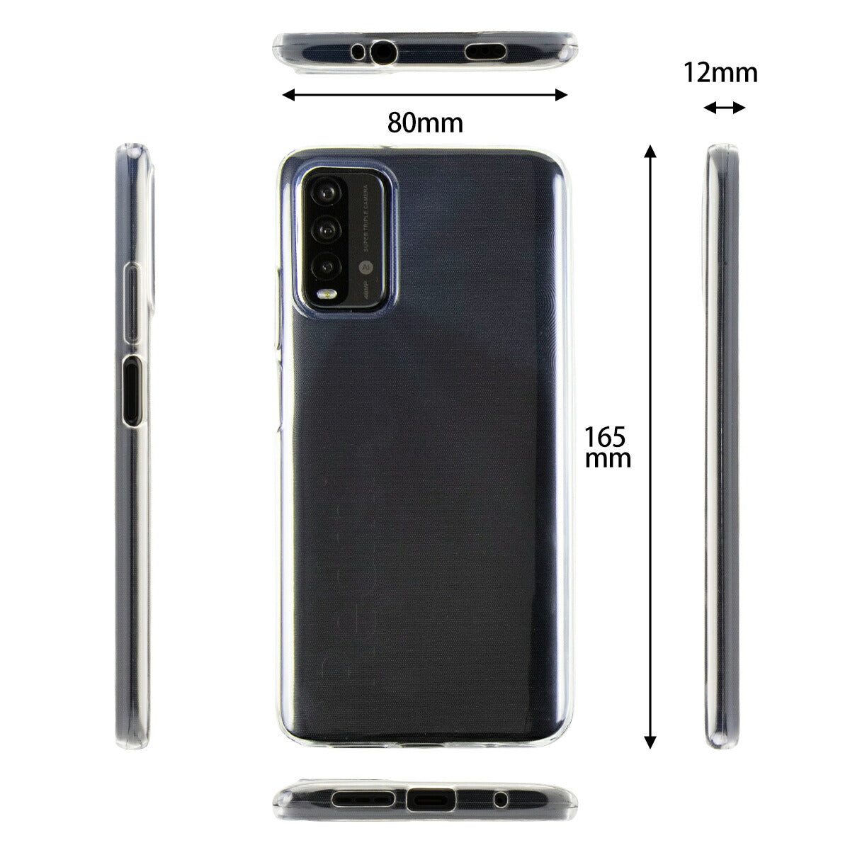 Redmi 9T TPU クリアケース - 6