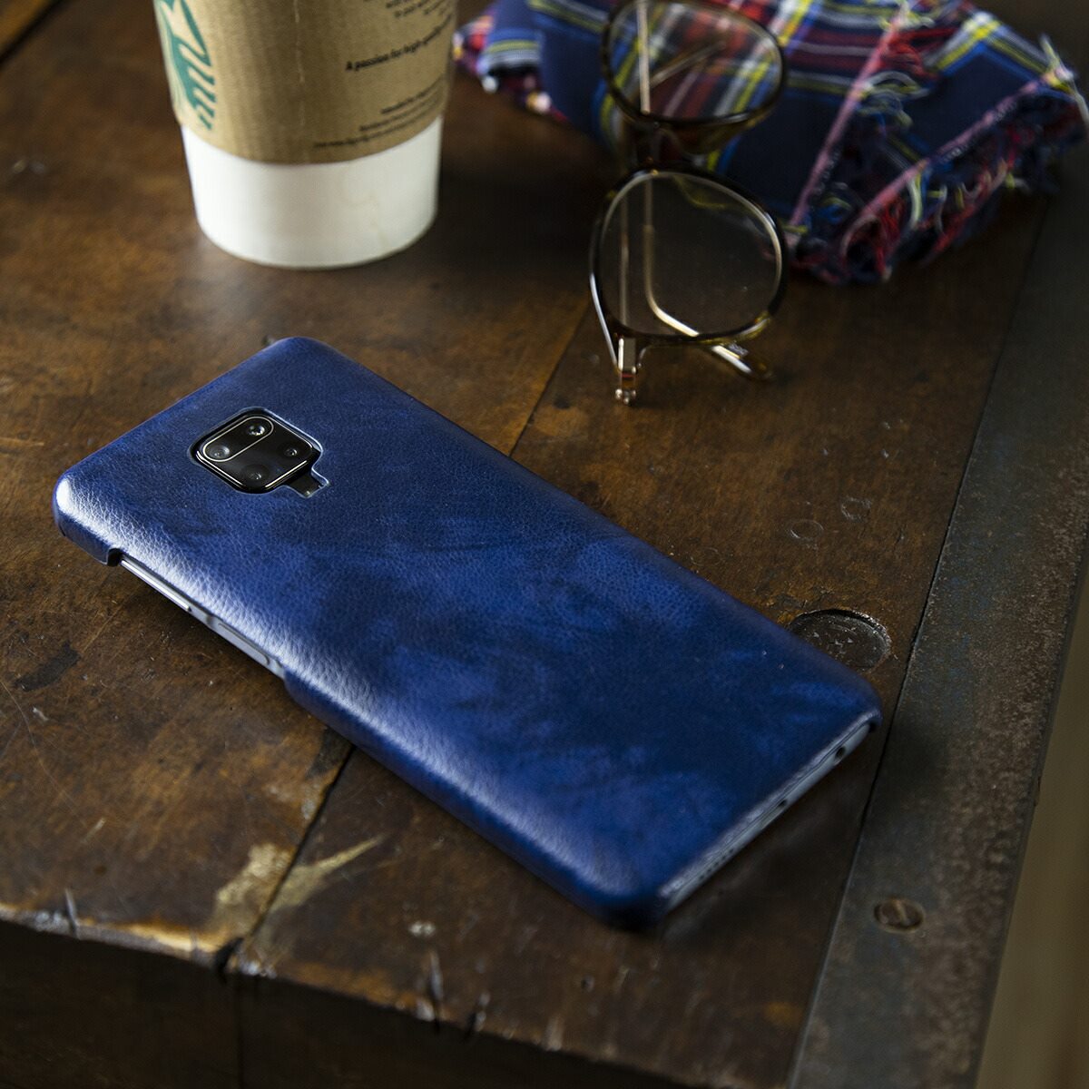Xiaomi Redmi Note 9S レザーハードケース - 3