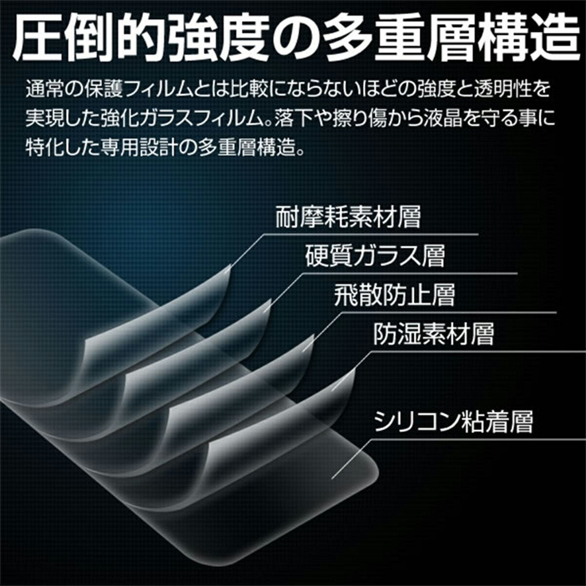 Xperia 1 ガラスフィルム SO-03L SOV40 802SO 強化ガラス保護フィルム - 6