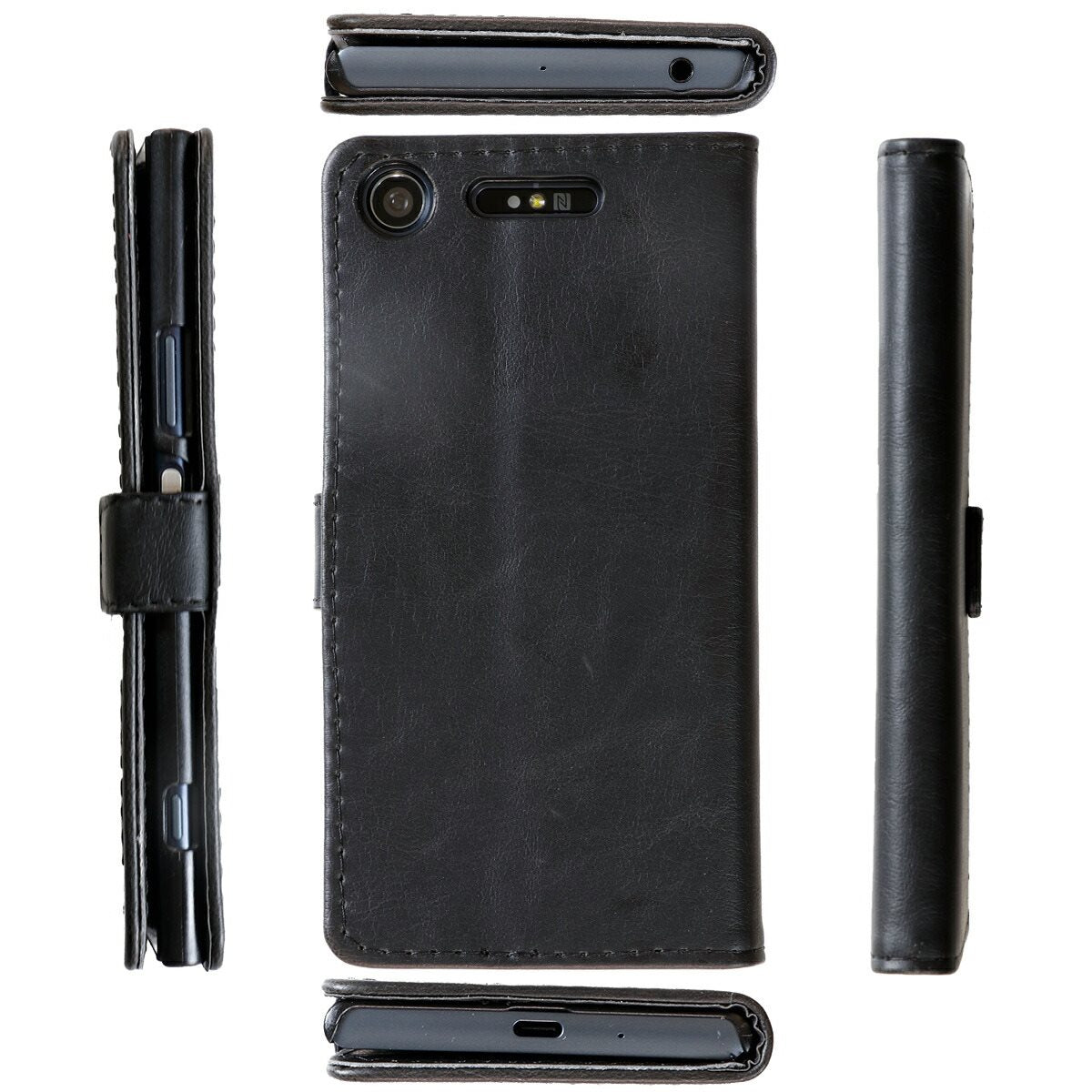 Xperia XZ1 so-01k 手帳型レザーケース - 6
