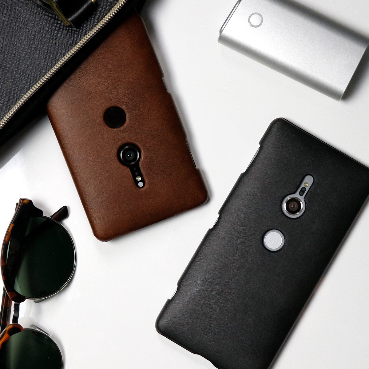 Xperia XZ2 レザーハードケース - 3