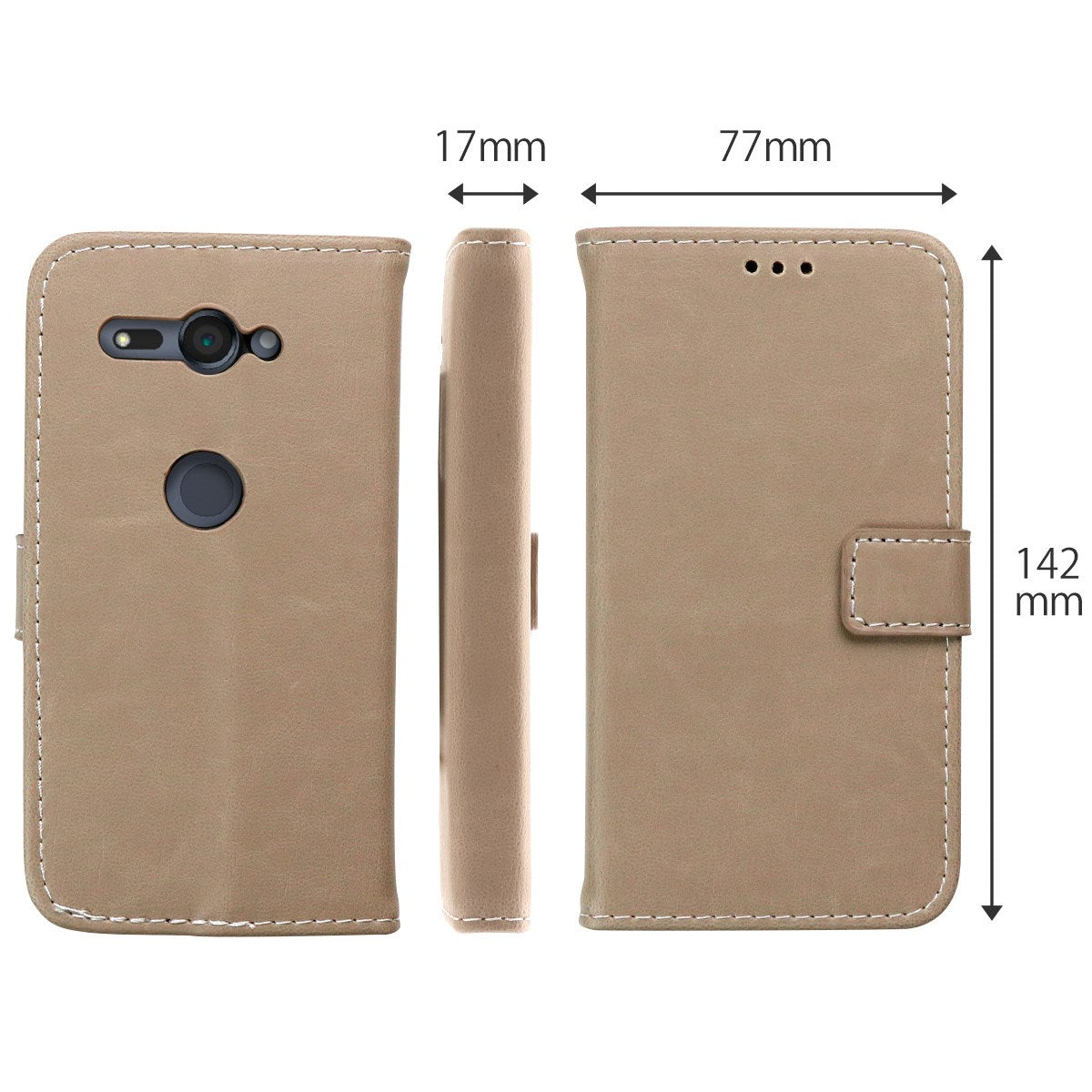 Xperia XZ2 Compact 手帳型ケース - 9
