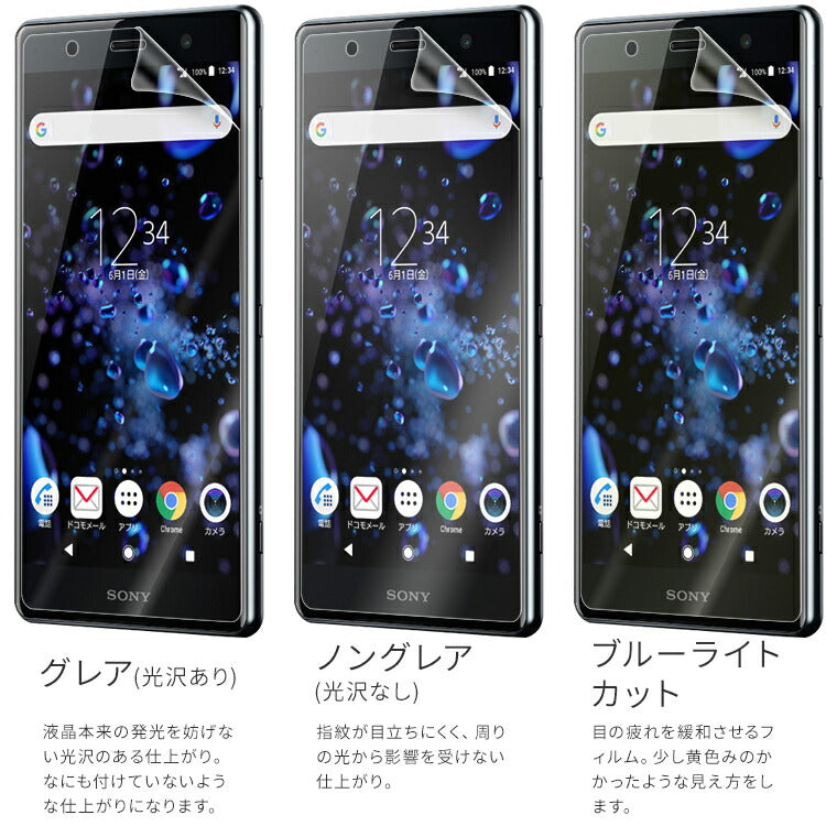 Xperia XZ2 Premium 液晶保護フィルム 2枚セット - 6